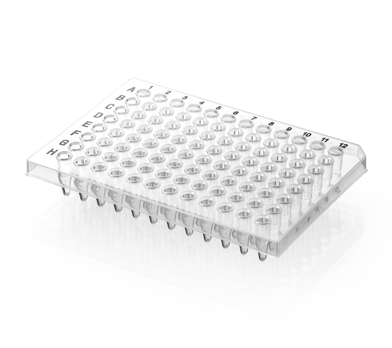 0.2ml96孔PCR板，半裙边 B18