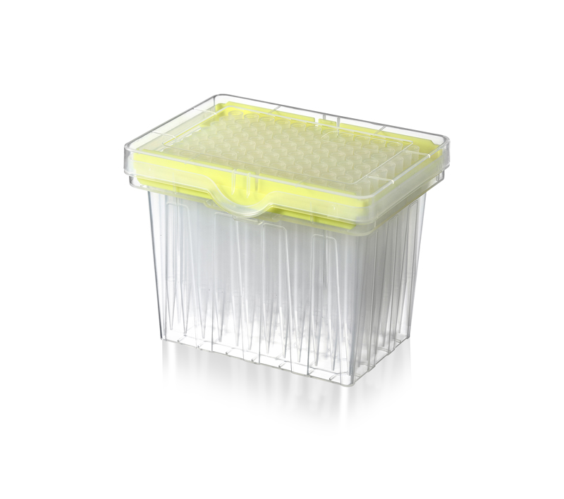 Pipette Tip for Tecan Analyzer, 1000ul, Transparent, with Filter, Rack Packed, length:95.50mm
