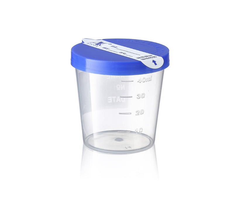 40ml Urine Container, with label on cover