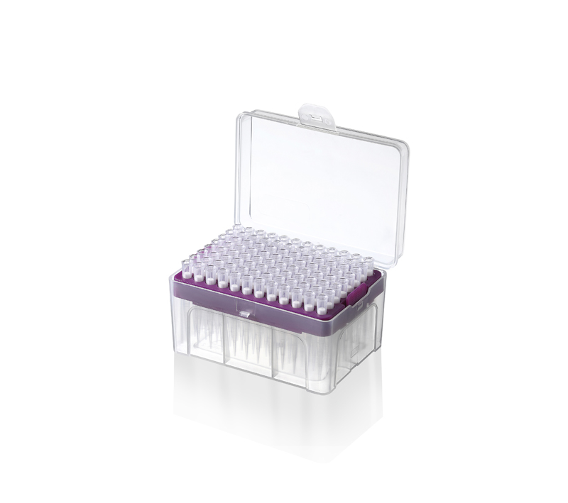 350ul Pipette Tip, Sterile, Rack Packed, Length: 59.15mm
