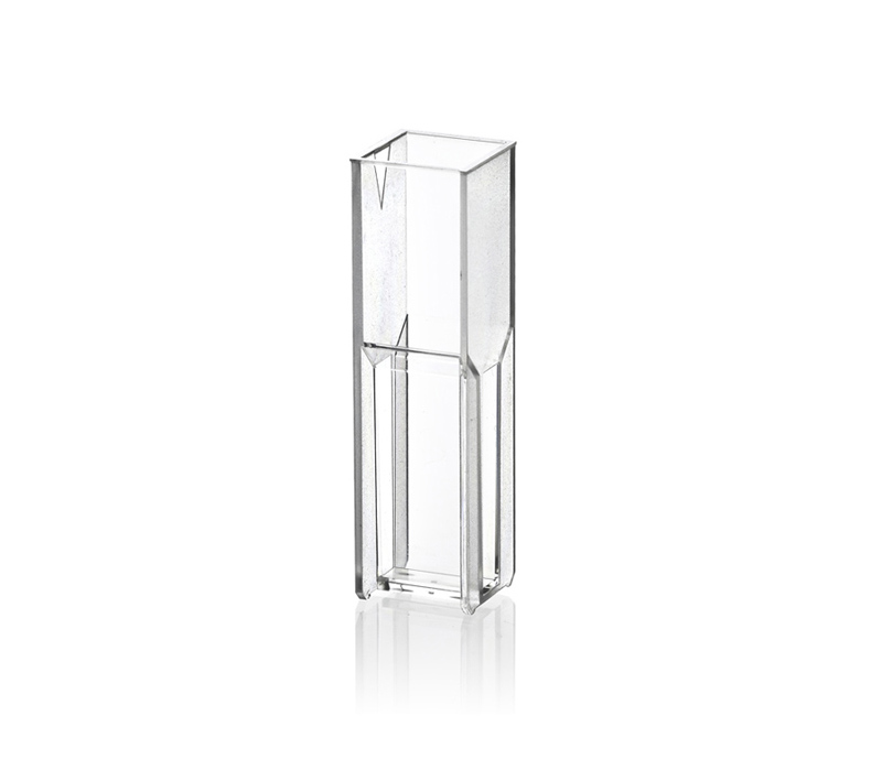Cuvette, Optical Path:10mm, Wavelength Range: 340-900nm