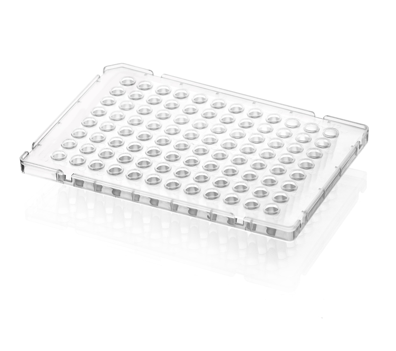 ABI0.1ml96孔PCR板，半裙边 透明 B25